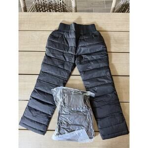 Kids 2 Pack Snow Pants (7/8 Kids) Winter Gear Waterproof Ski Pants Snow Gear